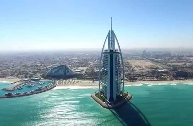 Aerial video of some of Dubai’s iconic land marks.