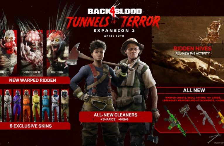 Back 4 Blood își primește primul expansion în aprilie
