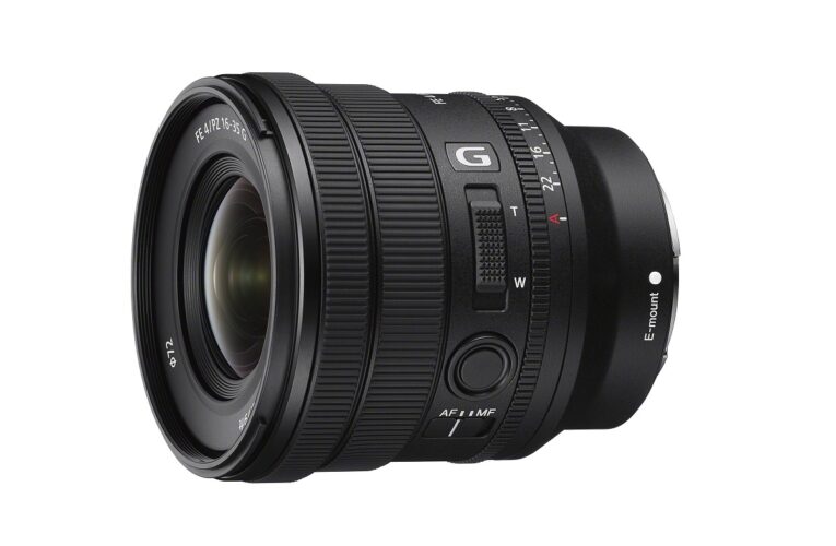 Sony prezintă FE PZ 16-35MM F4 G, un obiectiv compact cu specificații impresionante