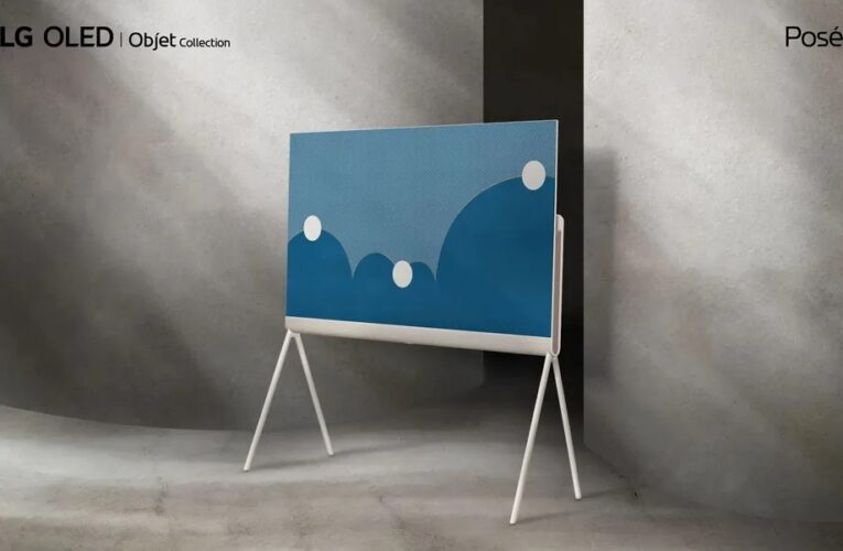 LG răspunde la seria de televizoare „decorative” de la Samsung cu noul Posé, un televizor OLED