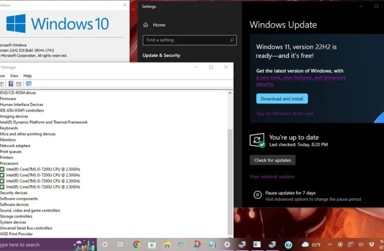 Microsoft a oferit „accidental” upgrade oficial la Windows 11 pe sistemele cu Windows 10 incompatibile