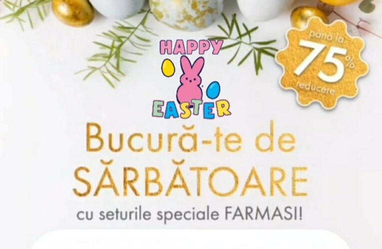 Reduceri de pana la 75% – campanie valabila in perioada 11-18 Aprilie